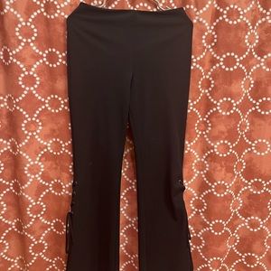 Lace up dress pants